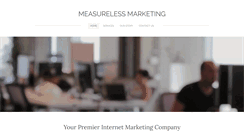 Desktop Screenshot of measurelessmarketing.com